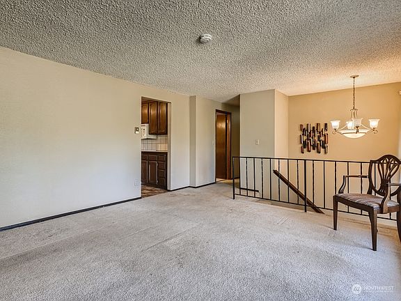 So much space in this upper level that was previously used as a rental!>