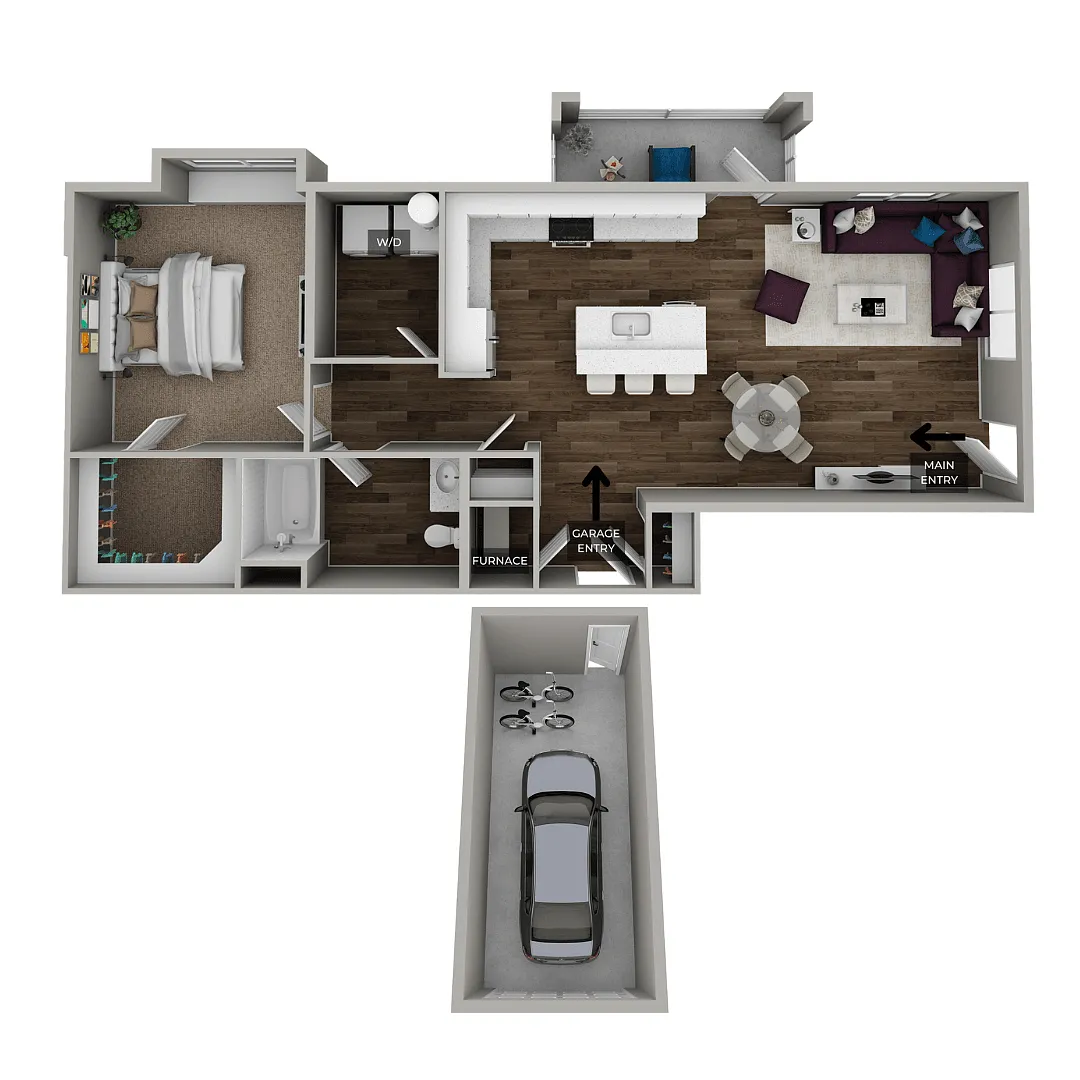 Floor plan Belgian (Lower)