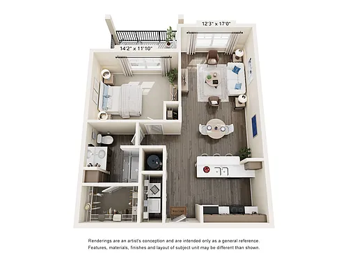 Floor plan The Beacon