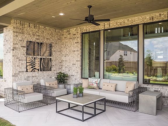 Casoria Model Plan Covered Patio