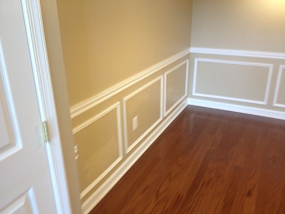 Dining Room w/moldings