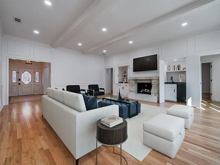 Family room (virtually staged)