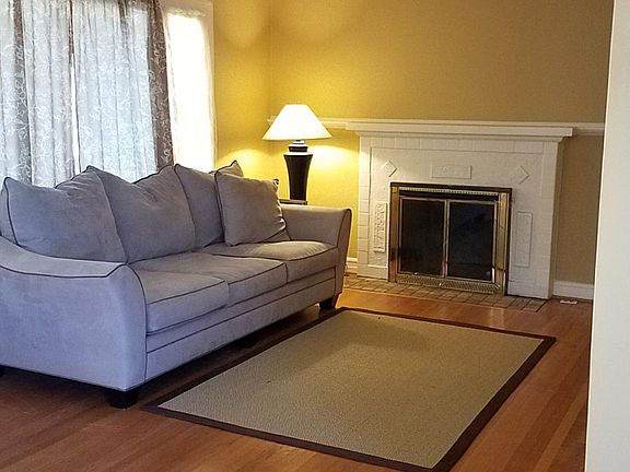 Living room original hardwoods