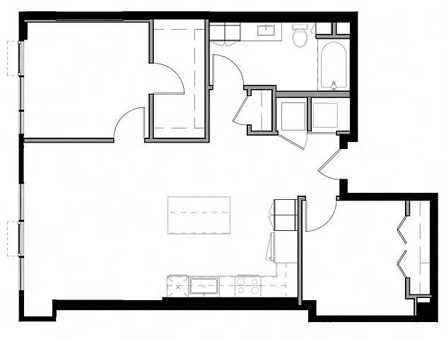 Floor plan 2C