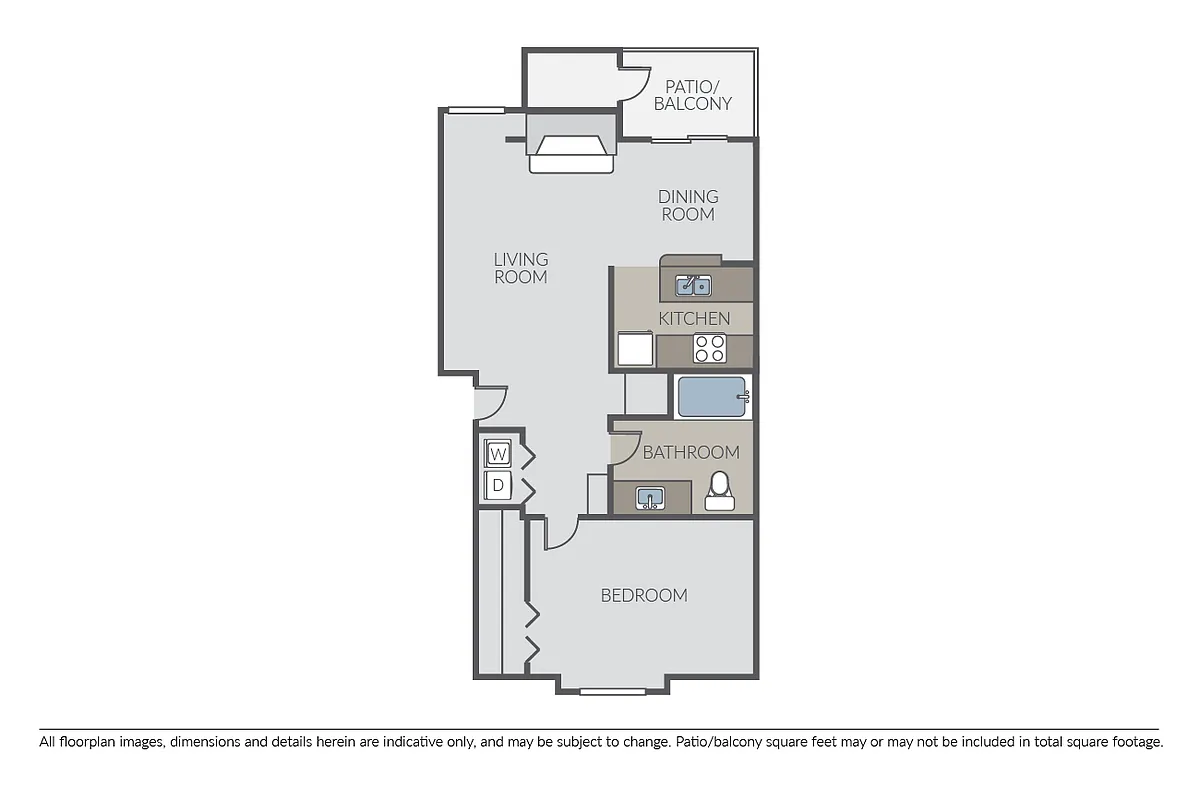 Floor plan Plan 1B