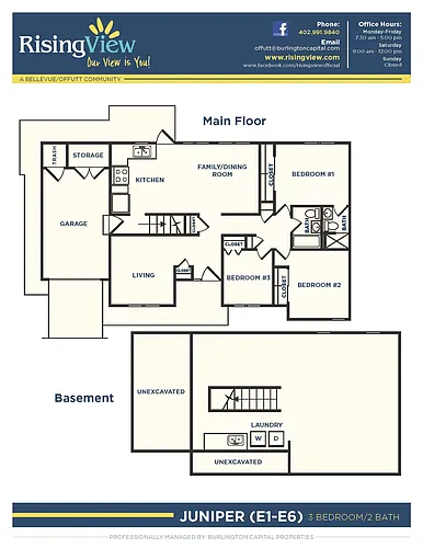Floor plan Juniper