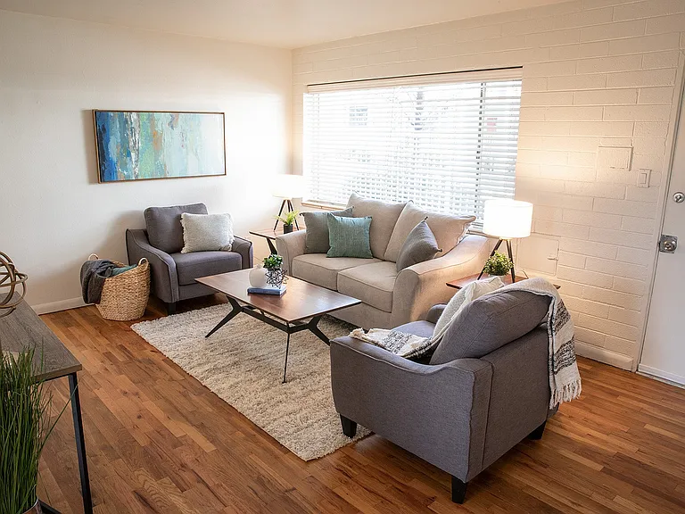 Bright and welcoming living room