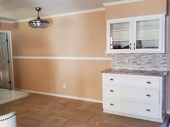 New cabinets