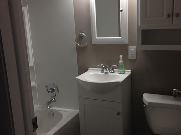 All new bathroom