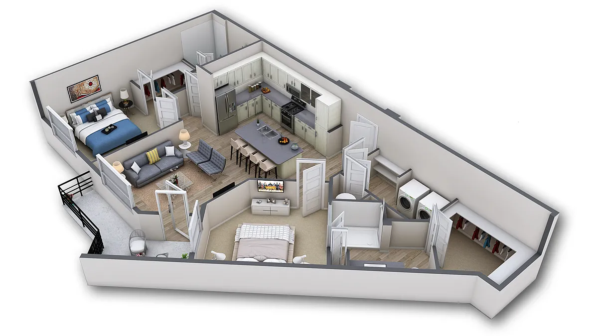 Floor plan B4