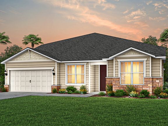 Craftsman Elevation C2 with Stone
