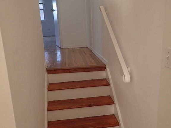 Steps to Bedroom and Bathroom