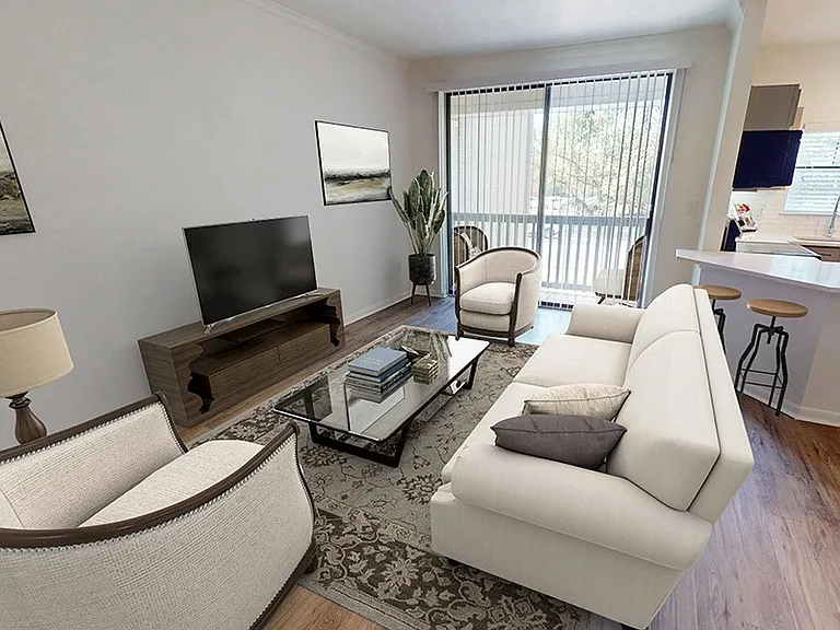 Our open concept floor plans boast luxury vinyl plank flooring throughout each home