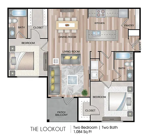 Floor plan The Lookout