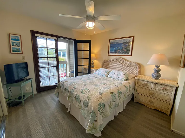Master Bedroom with Peek A Boo Balcony View