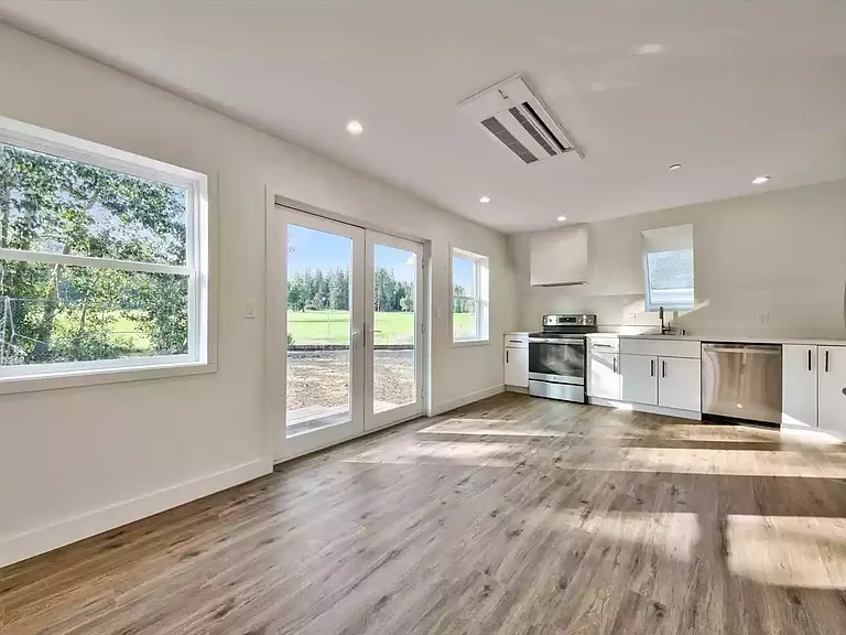 Great room with kitchen