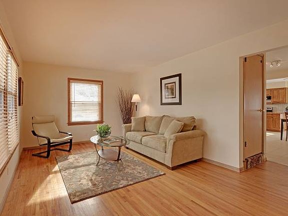 Wood floors on main level