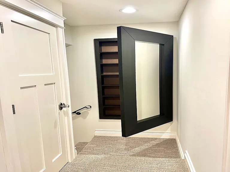 Storage in hallway