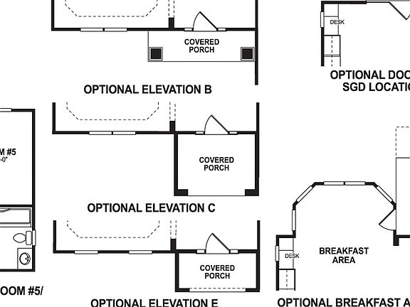 Preston First Floor Options