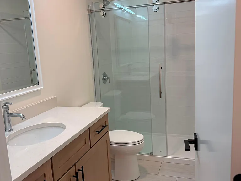 Bathroom - both baths are the same with shower set up
