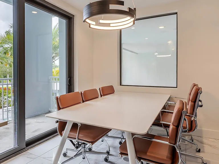 Reservable conference room