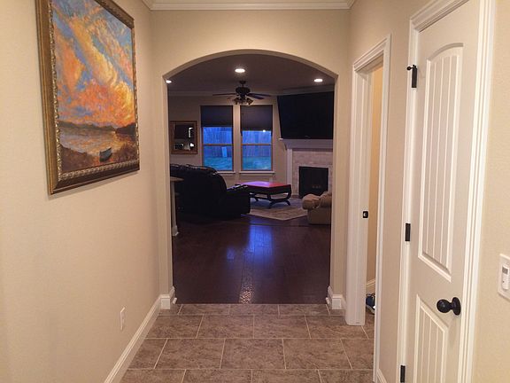 As you enter your home