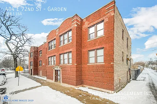 Floor plan 7151 South King Drive - 404 East 72nd Street - Gar
