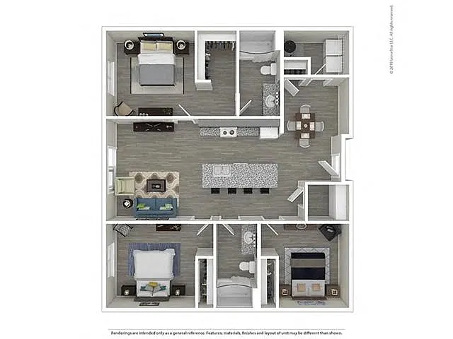 Floor plan Hepburn