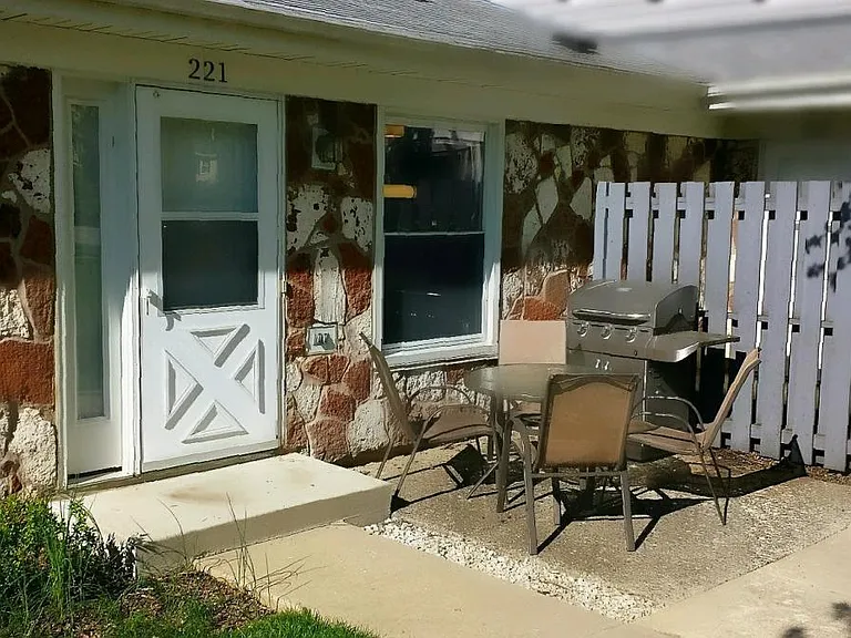 Private patio