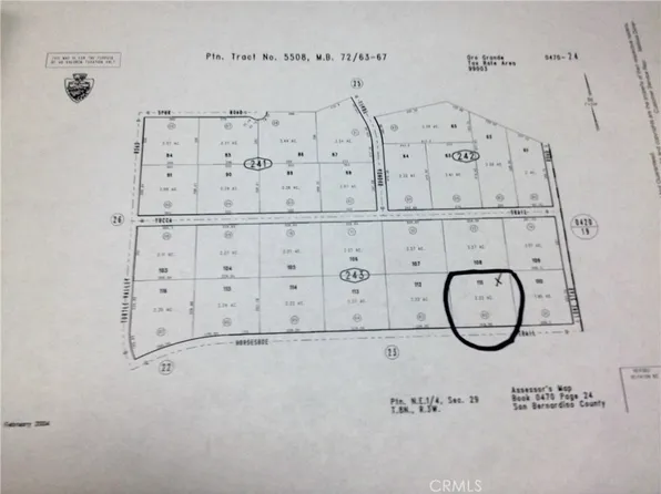 0 Horseshoe Trl, Helendale, CA 92342