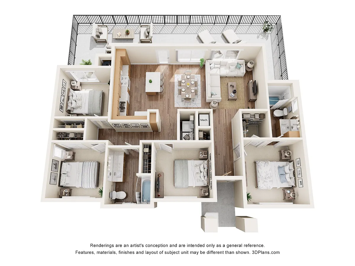 Floor plan 4C