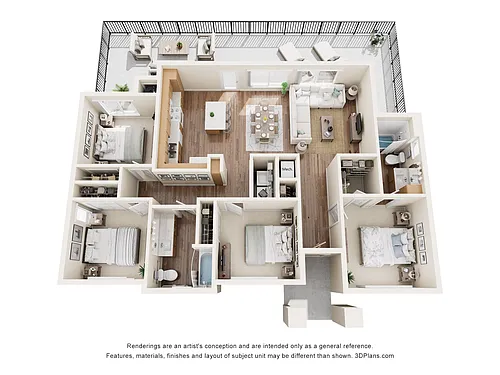 Floor plan 4C