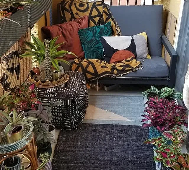 Very spacious patio