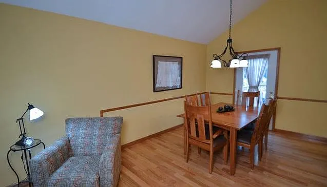 Dining room off the kitchen and family room