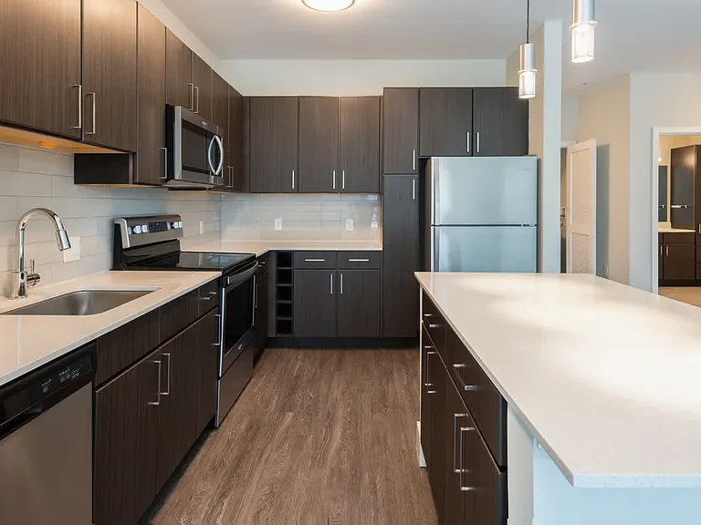 Kitchen with Stainless Steel Appliances