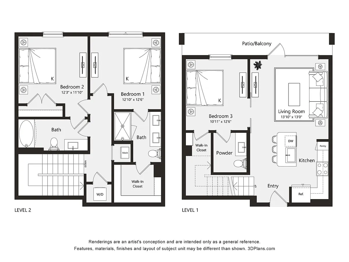 Floor plan B10TH