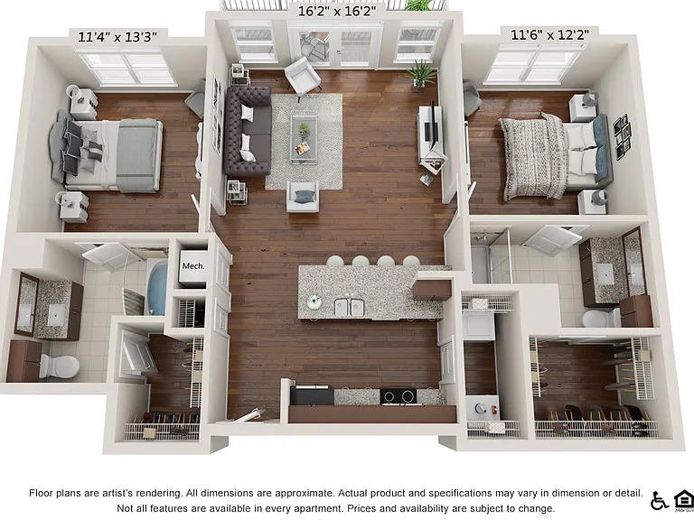 B3 floor plan Coldwater