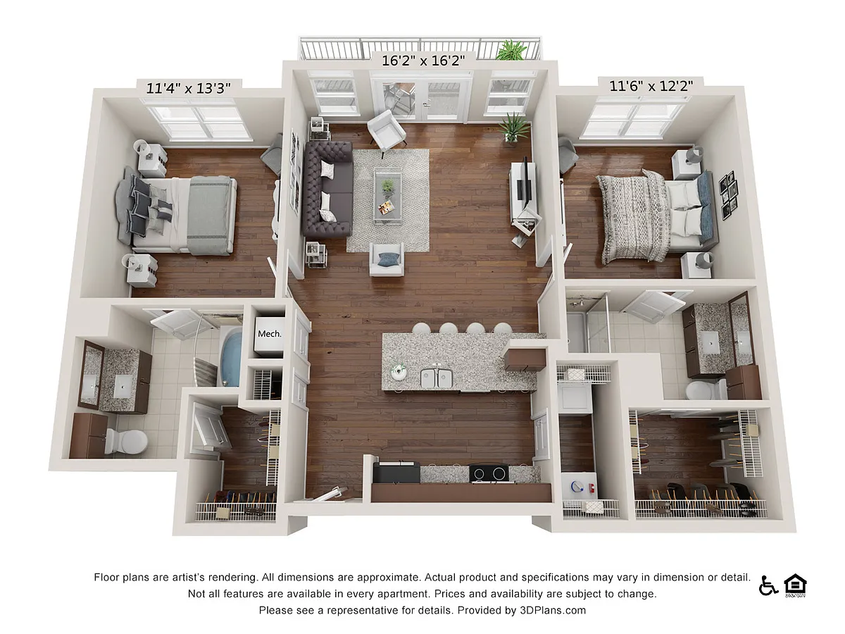 Floor plan B3