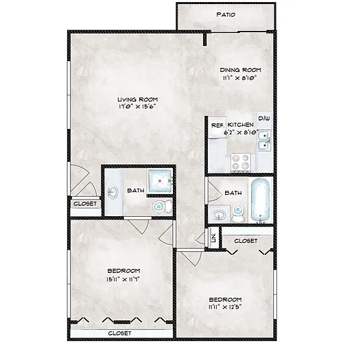 Floor plan Colonial