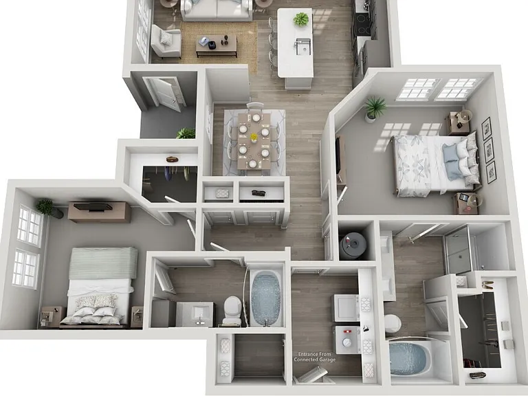 Novel Lockwood Glen - B4-L - 2 Beds - 2 Baths - 1154 Sq. ft.