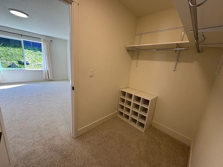 Second Floor-
Walk-in closet (Master Bedroom)