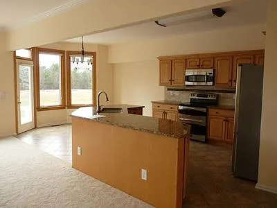 Large eat in kitchen