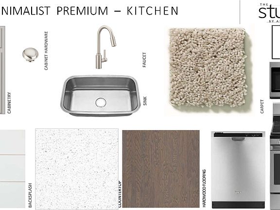 Your new home will feature the Minimalist Premium Collection.