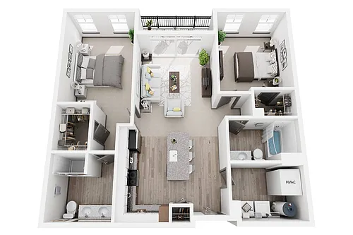 Floor plan D1