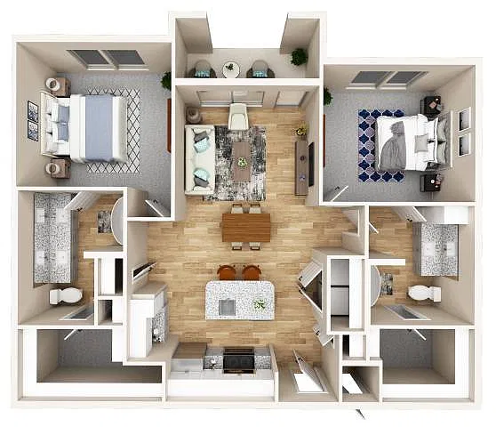 Floor plan B2