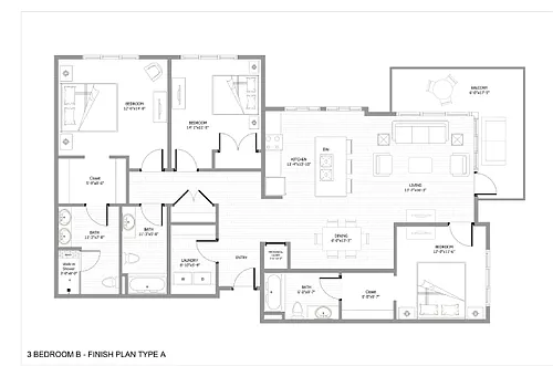 Floor plan C1