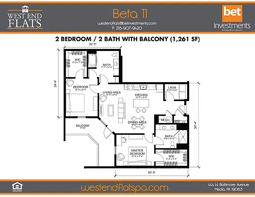 Floor plan Beta 11