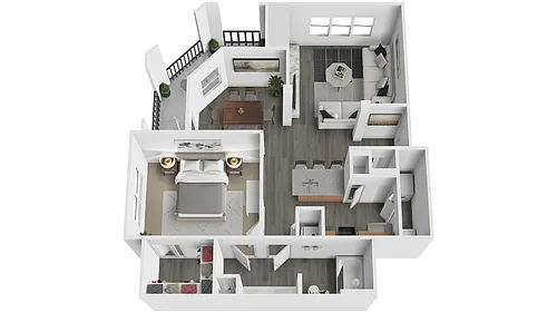 Floor plan Hickory