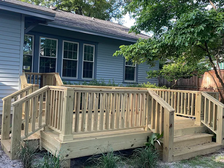Back of House and Deck