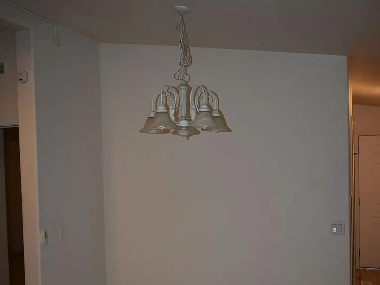 Partial dining room area